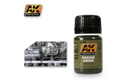 AK Interactive Wash 35ml Engine Grime