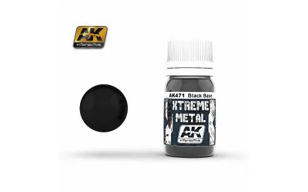 AK Interactive Paints 30ml Extreme Metal - Blackbase