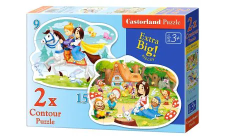 * Castorland Jigsaw Premium ( 9, 15pc) - Snow White