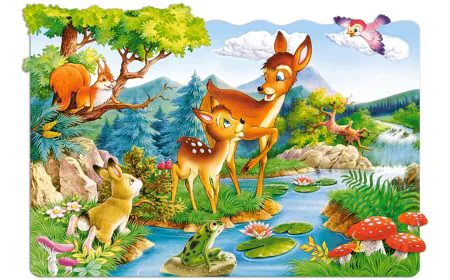Castorland Jigsaw Premium Maxi 20 Pc - Little Deers