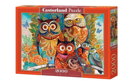 Castorland Jigsaw 2000 pc - Owls