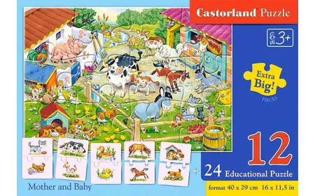 * Castorland Jigsaw Premium Ed ucational - Mother and Baby