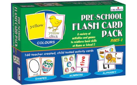 * Creative Pre-School - Pre School Flash Card Pack -1