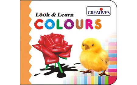 * Creative Books - Look & Learn Board Book- Colours