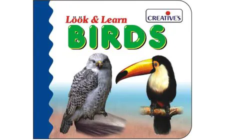 * Creative Books - Look & Learn Board Book- Birds