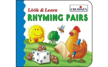 * Creative Books - Look & Learn Book- Rhyming Pairs