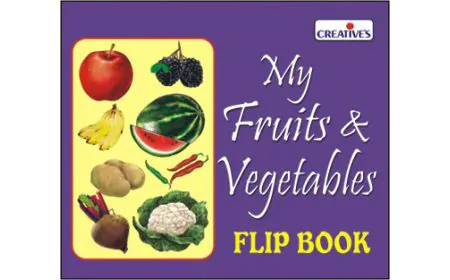 * Creative Pre-School - Fruits & Vegetables Flip Book