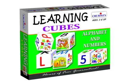 * Creative Pre-School - Cubes - Alphabet & Number