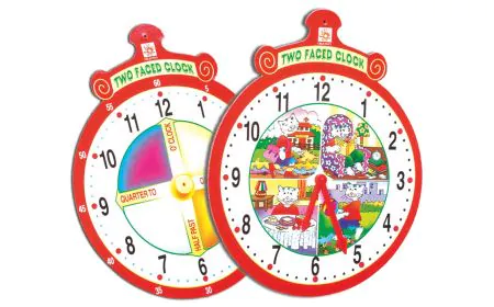 Creative School - Two Faced Clock