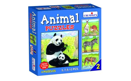 * Creative Puzzles - Animal Puzzle No. 2 (5 to 12 Pieces)
