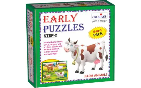 * Creative Early Puzzles Step II - Farm Animals