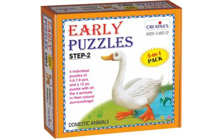* Creative Early Puzzles Step II - Domestic Animals