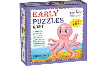 * Creative Early Puzzles Step Water Animals