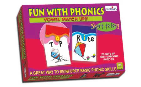 * Creative Pre-School - Fun With Phonics - Vowel Match