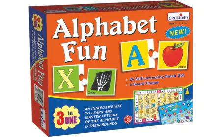 * Creative Pre-School - Alphabet Fun -3 in one Game