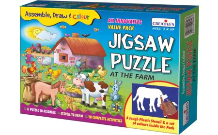 * Creative Puzzles - Jigsaw Puzzles- At the Farm