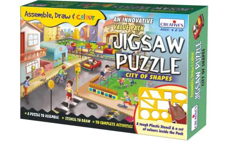 * Creative Puzzles - Jigsaw Puzzles- City of Shapes