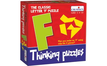 * Creative School - Thinking Puzzles- Letter Puzzle- F