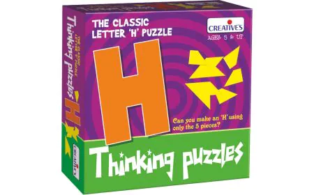 * Creative Pre-School - Think Puzzles- Letter Puzzle- H