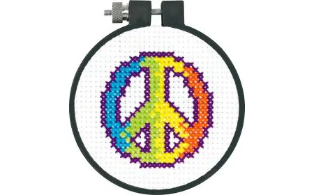 Dimensions Learn-a-Craft - Count X Stitch: Rainbow Peace