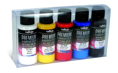 AV Vallejo Premium Color - 60ml Set Opaque (5x60ml)