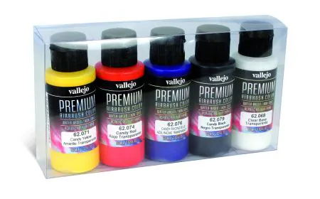 AV Vallejo Premium Color - 60ml Set Candy (5 x 60ml)