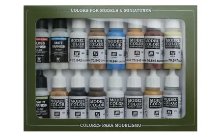 AV Vallejo Model Color Set - Folkstone Special (x16)