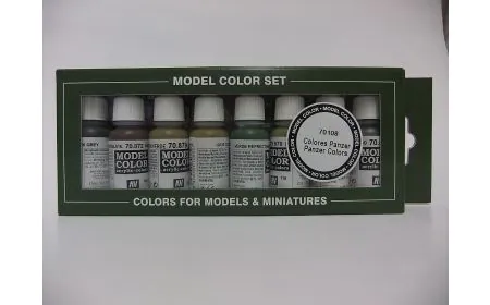 AV Vallejo Model Color Set - Panzer Colours (x8)
