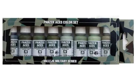 AV Vallejo Model Color Set - Panzer Aces No.4 (x8)