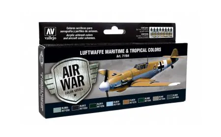 AV Vallejo Model Air Set - Luftwaffe Maritime & Tropical