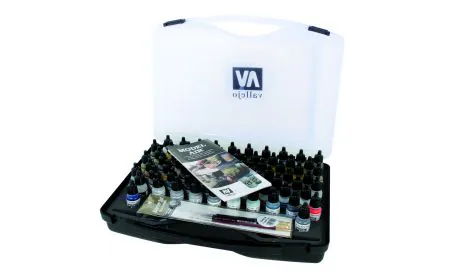 AV Vallejo Model Air Set - Basic Box (72 colours + case)