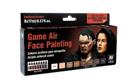 AV Vallejo Game Air - Face Painting (Male & Female)