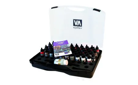 AV Vallejo Game Air - Plastic Case with 51 Colours