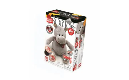 * Plush Hearts - DIY Plush - Hippo Sitting 15cm