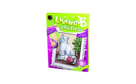 * Fantazer 3D Living Picture - Cat's family