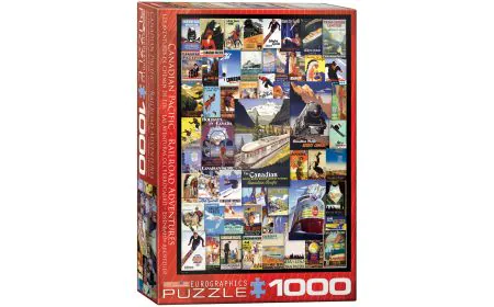 Eurographics Puzzle 1000 Pc - Canadian Pacific Adventures