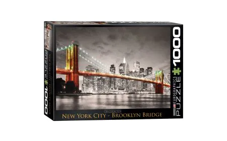 Eurographics Puzzle 1000 Pc - Brooklyn Bridge, New York City