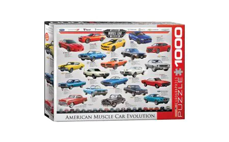 Eurographics Puzzle 1000 Pc - Muscle Car Evolution