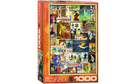 Eurographics Puzzle 1000 Pc - Bicycles Vintage Ads