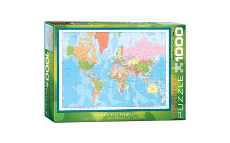 Eurographics Puzzle 1000 Pc - Map of the World