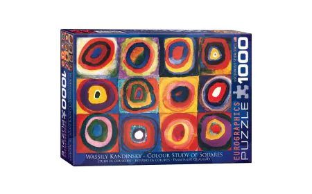 Eurographics Puzzle 1000 Pc - Study of Squares / Kandinsky