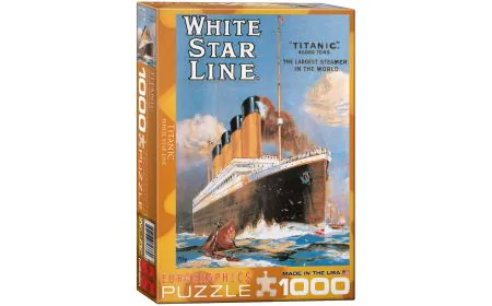 Eurographics Puzzle 1000 Pc - Titanic - White Star Line