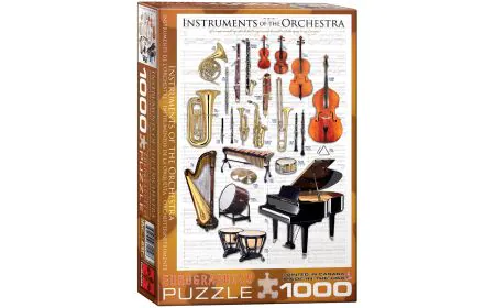 Eurographics Puzzle 1000 Pc - Instruments of the Orchestra