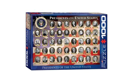 Eurographics Puzzle 1000 Pc - US Presidents