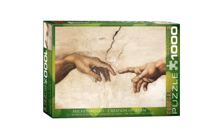 Eurographics Puzzle 1000 Pc - Creation of Adam (Detail)