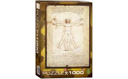 Eurographics Puzzle 1000 Pc - Vitruvius Man / Da Vinci
