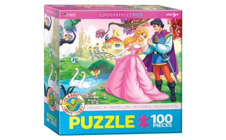 * Eurographics Puzzle 100 Pc - Princess 4 (6x6 Box)