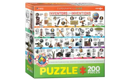 Eurographics Puzzle 200 Pc - Great Inventions