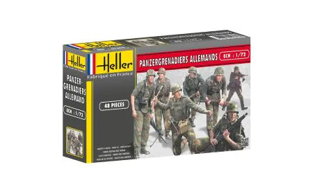 Heller 1:72 - Panzergrenadiers Allemands (German Panzergrena