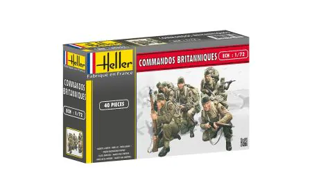 Heller 1:72 - Commandos Br itanniques (British Commandos)